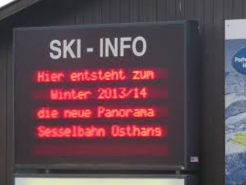 SUCHE SKI-INFO Anzeige