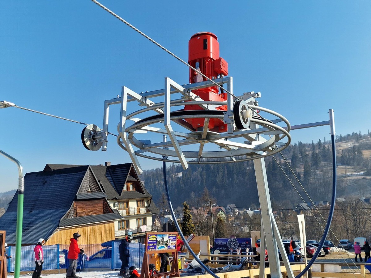 Leichtskilift GLOB SPORT POLGLOB 2BT - ohne Fundament!