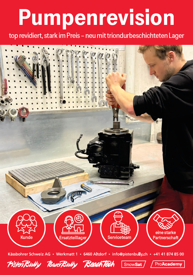 Pumpenrevision direkt beim Hersteller
