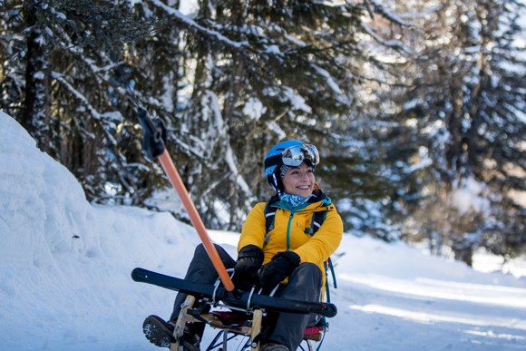 BERGaufRODEL für T-Bügel oder Tellerlift / Toboggans for surfacelift