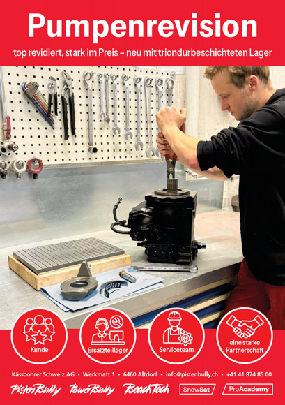 Pumpenrevision direkt beim Hersteller
