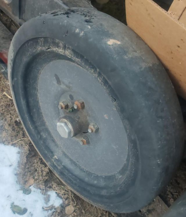 Laufrad Vollgummirad, Spannrad Everest